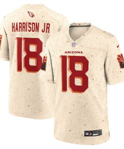 Marvin Harrison Jr. Arizona Cardinals Nike 2025 Rivalries Collection Game Jersey - Natural
