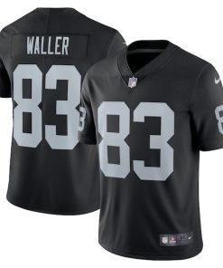 Alternative view of Darren Waller Las Vegas Raiders Nike Limited Jersey - Black/White