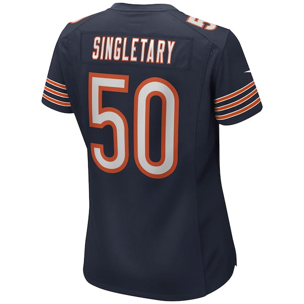 Mike Singletary Chicago Bears Nike Women's Game Retired Player Jersey - Navy - Image 3