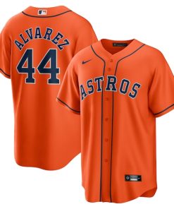 Yordan ¨¢lvarez Houston Astros Nike Alternate Replica Player Jersey - Orange