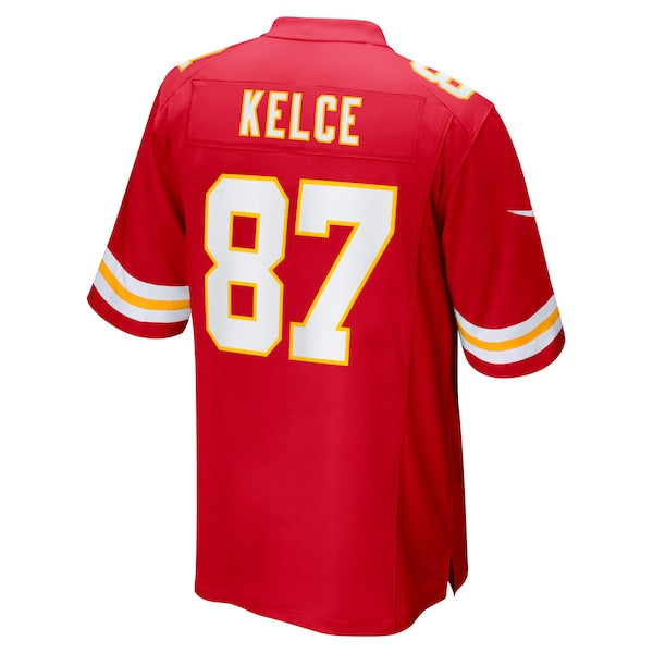 Travis Kelce Kansas City Chiefs Nike Game Jersey - Red - Image 3