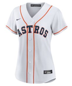 Alternative view of Cam Smith Houston Astros Nike Women's Home Replica Jersey - White