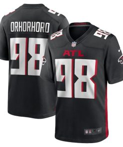 Ruke Orhorhoro Atlanta Falcons Nike Team Game Jersey -  Black