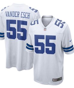 Leighton Vander Esch Dallas Cowboys Nike Team Game Jersey - White
