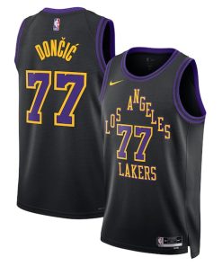 Luka Don?i? Los Angeles Lakers Nike Unisex 2025/26 Swingman Jersey - Black - City Edition