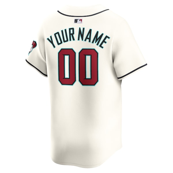 Arizona Diamondbacks Nike Youth Home Limited Custom Jersey - White - Image 3