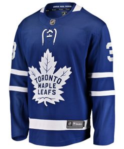 Alternative view of Henry Thrun Toronto Maple Leafs  Home Breakaway Jersey - Blue