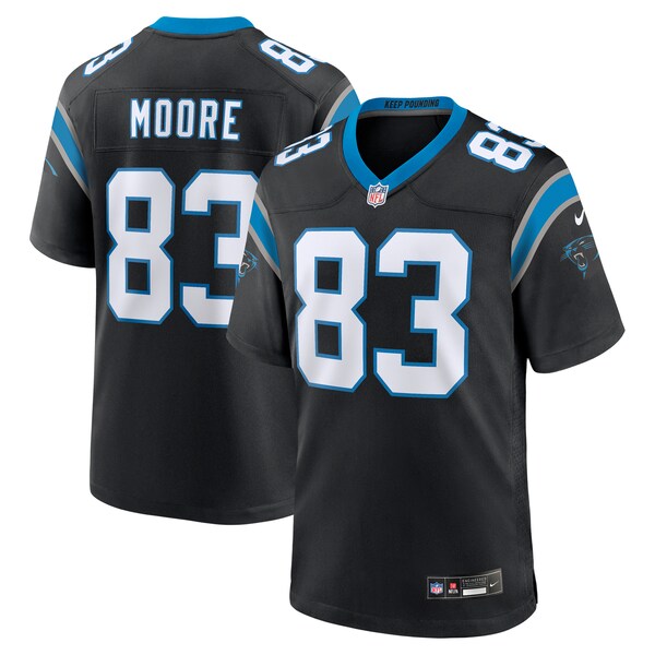 David Moore Carolina Panthers Nike Game Jersey - Black - Image 2