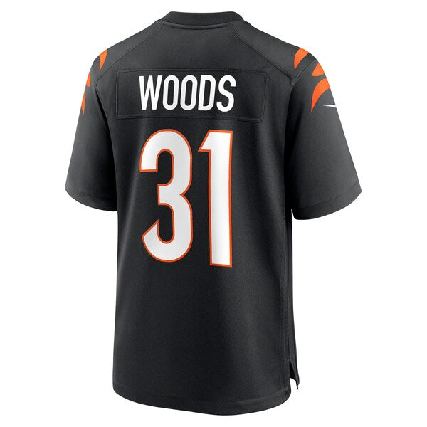 Ickey Woods Cincinnati Bengals Nike Retired Player Game Jersey - Black - Image 3
