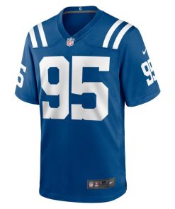 Alternative view of Adetomiwa Adebawore Indianapolis Colts Nike Team Game Jersey -  Royal