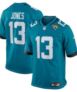Tim Jones Jacksonville Jaguars Nike Team Game Jersey -  Teal