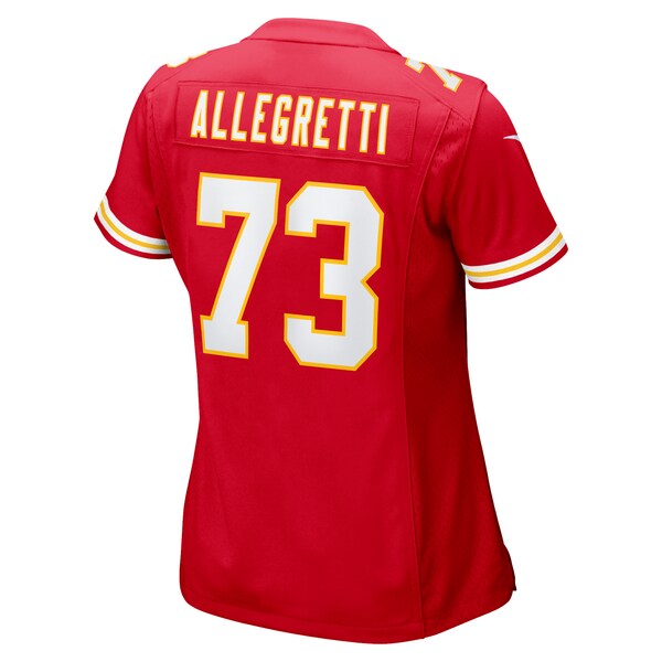 Nick Allegretti Kansas City Chiefs Nike Women's Game Jersey - Red - Image 3