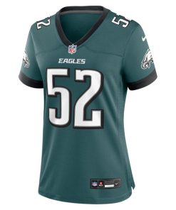 Alternative view of Julian Okwara Philadelphia Eagles Nike Women's Game Jersey - Midnight Green