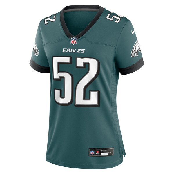 Julian Okwara Philadelphia Eagles Nike Women's Game Jersey - Midnight Green - Image 2