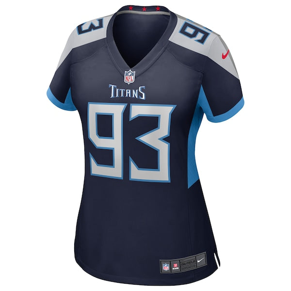 T'Vondre Sweat Tennessee Titans Nike Women's Team Game Jersey - Navy - Image 2