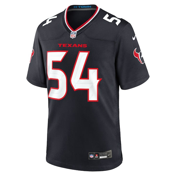 Jarrett Patterson Houston Texans Nike Team Game Jersey - Navy - Image 2