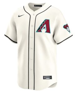 Alternative view of Lourdes Gurriel Jr. Arizona Diamondbacks Nike Home Limited Player Jersey - Cream