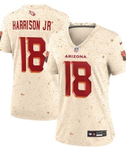 Marvin Harrison Jr. Arizona Cardinals Nike Women's 2025 Rivalries Collection Game Jersey - Natural