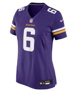 Alternative view of Dwight McGlothern Minnesota Vikings Nike Women's Team Game Jersey -  Purple