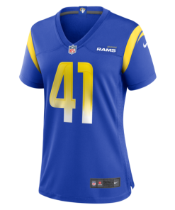 Alternative view of Cameron McCutcheon Los Angeles Rams Nike Women's  Game Jersey - Royal