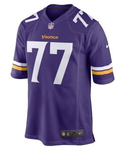Alternative view of Korey Stringer Minnesota Vikings Nike Retired Player Jersey - Purple