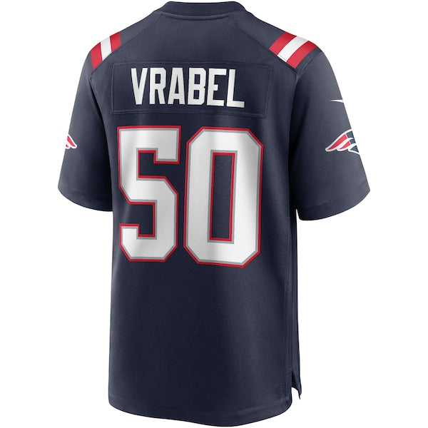 Mike Vrabel New England Patriots Nike Game Retired Player Jersey - Navy - Image 3