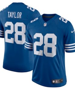 Men's Nike Jonathan Taylor Royal Indianapolis Colts Alternate Vapor Limited Jersey