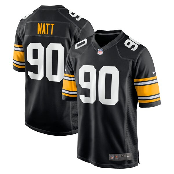 T.J. Watt Pittsburgh Steelers Nike Alternate Game Jersey - Black - Image 2