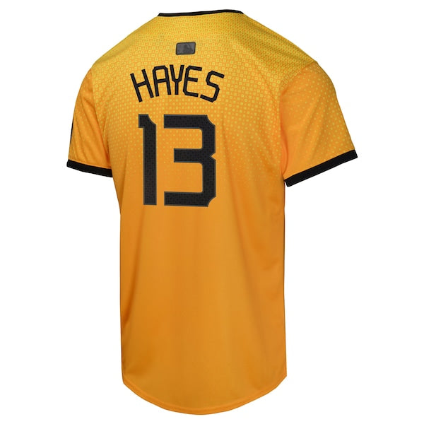 Ke'Bryan Hayes Pittsburgh Pirates Nike Youth City Connect Limited Player Jersey - Gold - Image 3