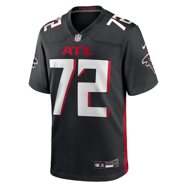 Michael Jerrell Atlanta Falcons Nike Team Game Jersey - Black - Image 2