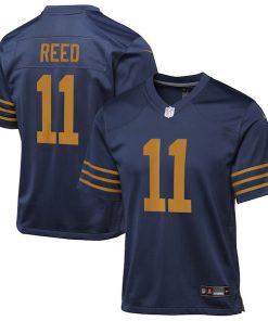 Jayden Reed Green Bay Packers Nike Youth The 1923 Classic Game Jersey - Navy