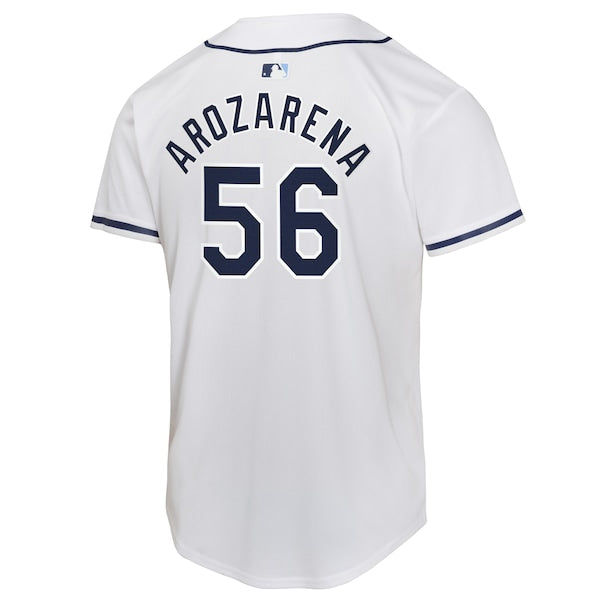 Randy Arozarena Tampa Bay Rays Nike Youth Home Game Player Jersey - White - Image 3