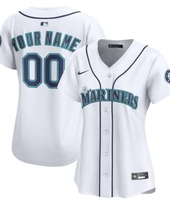 Seattle Mariners Nike Women's Home Limited Jersey - White