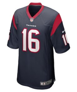 Alternative view of Ty Zentner Houston Texans Nike Team Game Jersey -  Navy