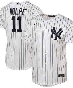 Anthony Volpe New York Yankees Nike Youth Home Replica Player Jersey - White