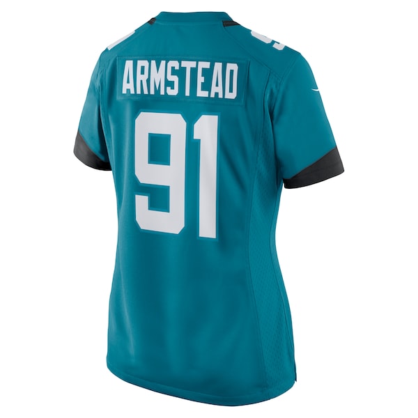 Arik Armstead Jacksonville Jaguars Nike Women's Team Game Jersey - Teal - Image 3
