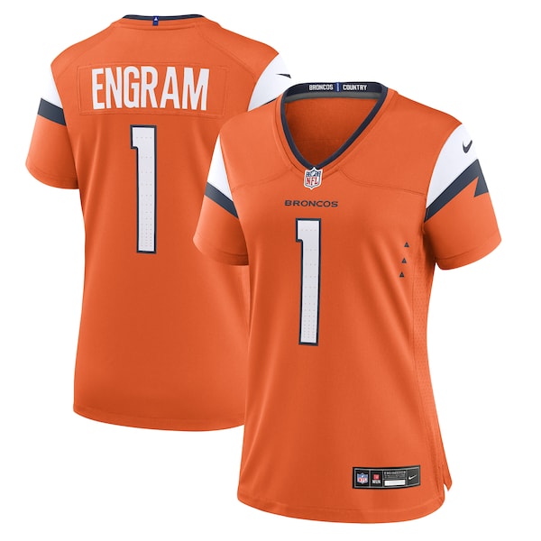 Evan Engram Denver Broncos Nike Women's Team Game Jersey - Orange
