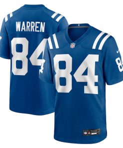 Tyler Warren Indianapolis Colts Nike 2025 NFL Draft First Round Pick Game Jersey - Royal