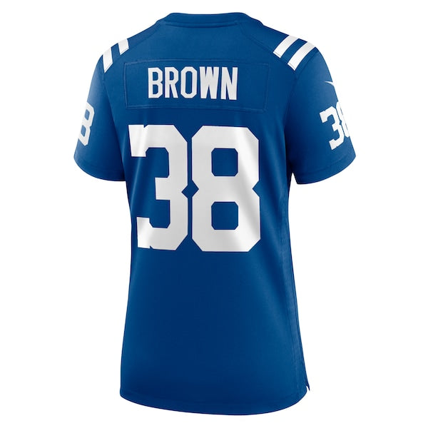 Pharaoh Brown Indianapolis Colts Nike Women's Game Player Jersey - Royal - Image 3