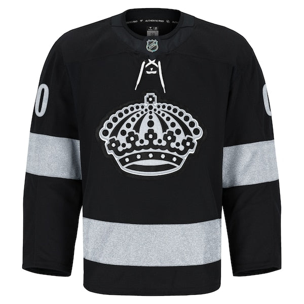 Los Angeles Kings Alternate Authentic Pro Custom Jersey - Black - Image 2