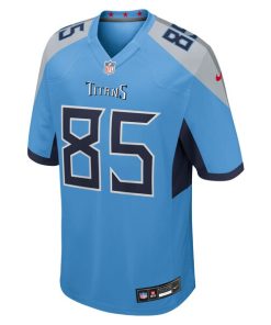 Alternative view of Chigoziem Okonkwo Tennessee Titans Nike Team Game Jersey -  Light Blue