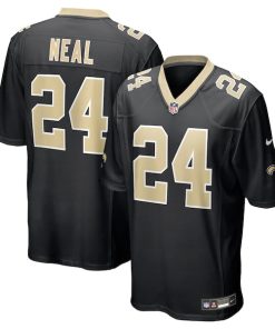 Devin Neal New Orleans Saints Nike Team Game Jersey -  Black