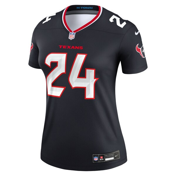 Derek Stingley Jr. Houston Texans Nike Women's Legend Player Performance Top - Navy - Image 2