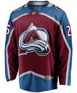 Alternative view of Jimmy Vesey Colorado Avalanche  Home Breakaway Jersey - Burgundy