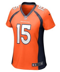 Alternative view of Jalen Virgil Denver Broncos Nike Women's Game Player Jersey - Orange
