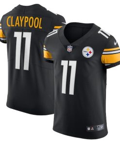 Chase Claypool Pittsburgh Steelers Nike Vapor Elite Player Jersey - Black