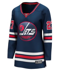 Alternative view of Nikolaj Ehlers Winnipeg Jets  Women's  Premier Breakaway Player Jersey - Navy