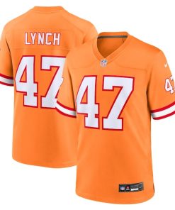 John Lynch Tampa Bay Buccaneers Nike Youth Retired Player Game Jersey - Orange
