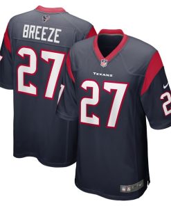 Brady Breeze Houston Texans Nike Team Game Jersey -  Navy