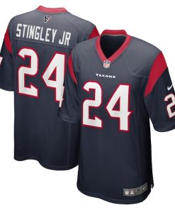 Derek Stingley Jr. Houston Texans Nike Player Game Jersey - Navy